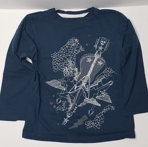 Crazy 8 Guitar Long Sleeved Tshirt